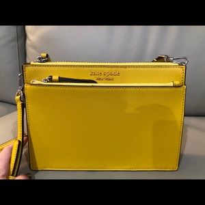 Yellow Kate Spade Small Cross Body